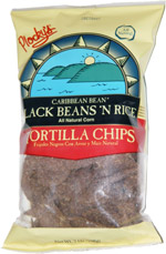 Plocky's Caribbean Bean Black Beans 'N Rice Tortilla Chips