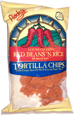 Plocky's Louisiana Peppa Red Beans 'N Rice Tortilla Chips