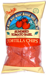 Plocky's Sundried Tomato Basil Tortilla Chips