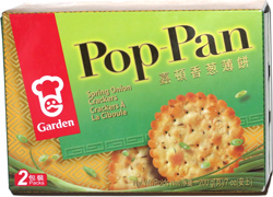Pop-Pan Spring Onion Crackers