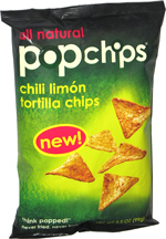 Popchips Chili Limón Tortilla Chips