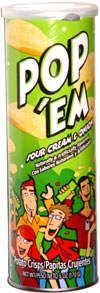 Pop 'em Sour Cream & Onion Potato Crisps