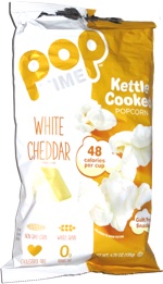 Pop Time Kettle Cooked Popcorn White Cheddar