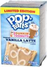 Pop-Tarts Dunkin' Donuts Frosted Vanilla Latte