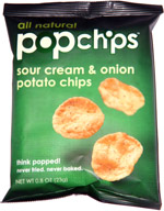 Popchips Sour Cream & Onion Potato Chips
