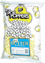 Poppers Real Butter Flavored Popcorn