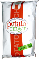 PotatoFinger Old School Thin & Crispy Potato Chips Lightly Salted