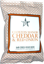 Pret Croxton Manor Cheddar & Red Onion Hand Cooked Potato Chips
