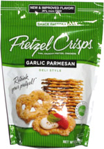 Pretzel Crisps Garlic Parmesan