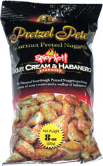 Pretzel Pete Gourmet Pretzel Nuggets Sour Cream & Habanero