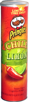 Pringles Chile y Limón