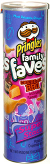 Pringles Family Faves Cheddar BBQ