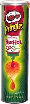 Pringles Frank's Red Hot Chile 'n Lime