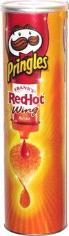 Pringles Frank's Red Hot Wing Buffalo