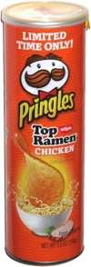 Pringles Nissin Top Ramen Chicken