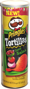 Pringles Tortillas Zesty Salsa