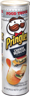 Pringles Food Truck Flavors Cheeseburger