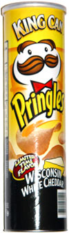 Pringles Wisconsin White Cheddar Potato Crisps