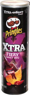 Pringles Xtra Fiery Sweet BBQ