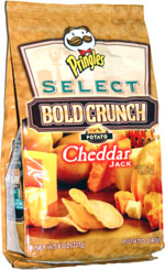 Pringles Select Bold Crunch Potato Cheddar Jack