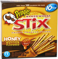 Pringles Baked Wheat Stix Honey Butter