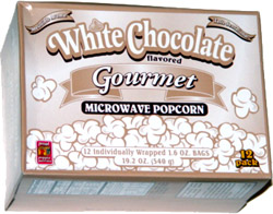 Proud Poppin' Parents White Chocolate Flavored Gourmet Microwave Popcorn