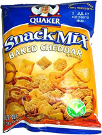 Quaker Snack Mix Baked Cheddar