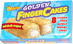 R.D. Oskins Golden Finger Cakes
