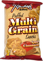 Rachel's Baked Puffed Multi Grain Snacks Apple Cinnamon