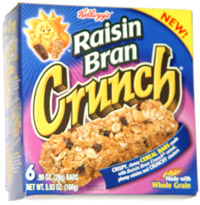 Kellogg's Raisin Bran Crunch Cereal Bars