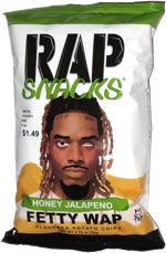 Rap Snacks Honey Jalapeno Fetty Wap Flavored Potato Chips