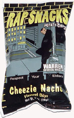 Rap Snacks Warren G Cheezie Nacho Flavored Chips