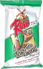 Rave Jalapeño Cheddar Flavoured Potato Chips