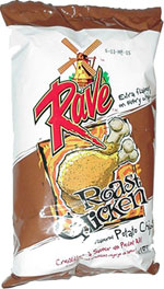 Rave Roasted Chicken Flavoured Potato Chips