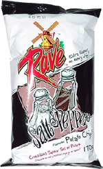 Rave Salt & Pepper Flavoured Potato Chips