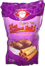 Red Bowl Thai Coconut Rolls Natural Taro
