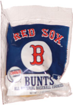 Red Sox Bunts All Natural Baseball Cookies