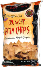 Regenie's Thin Cut Crunchy Pita Chips Cinnamon Maple Sugar