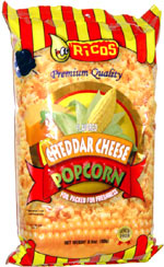Ricos Premium Quality Cheddar Cheese Popcorn