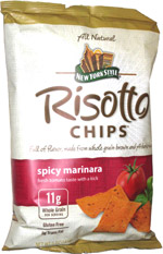 New York Style Risotto Chips Spicy Marinara
