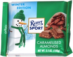 Ritter Sport Caramelized Almonds