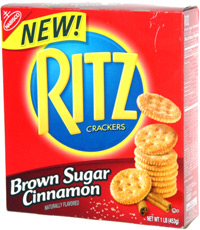 Ritz Crackers Brown Sugar Cinnamon
