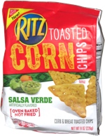 Ritz Toasted Corn Chips Salsa Verde