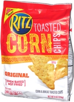 Ritz Toasted Corn Chips Original