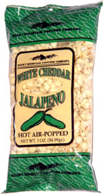 Rocky Mountain Popcorn Company White Cheddar Jalapeno Popcorn
