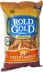 Rold Gold Cheesy Garlic Baked-In Flavor Pretzel Nuggets