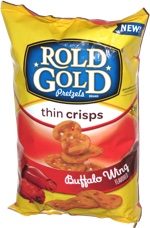 Rold Gold Thin Crisps Buffalo Wing Flavor