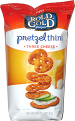 Rold Gold Pretzel Thins Three Cheese