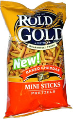 Rold Gold Baked Cheddar Mini Sticks Pretzels