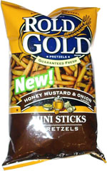 Rold Gold Honey Mustard & Onion Mini Sticks Pretzels